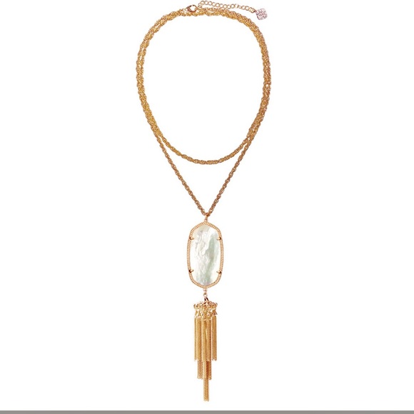 Kendra Scott
Rose Gold Rayne Long Pendant Mother Of Pearl Necklace - Picture 1 of 8